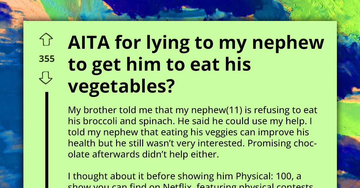 Concerns Arise Over Uncle's Creative Food Solution For Nephew And Its Implications For Trust