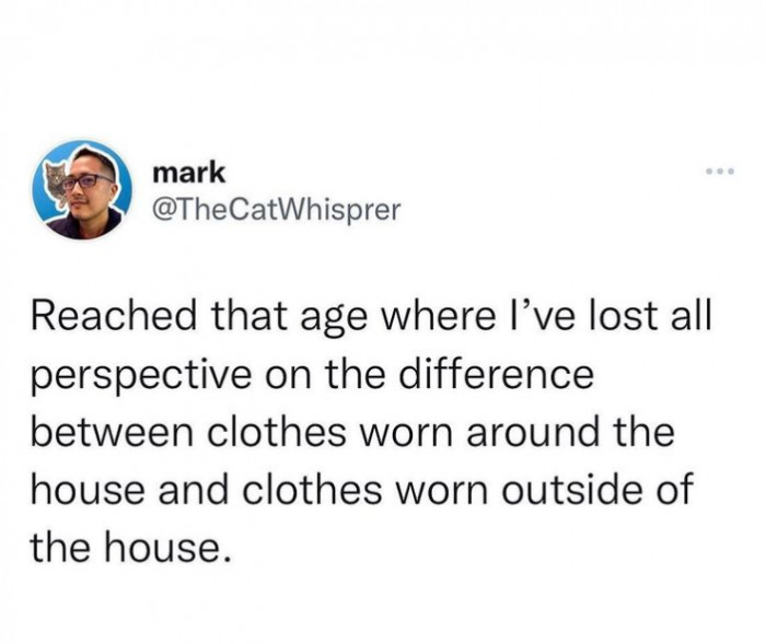 9. As long as you're not nude, I don't see any issue with wearing whatever you want wherever you are