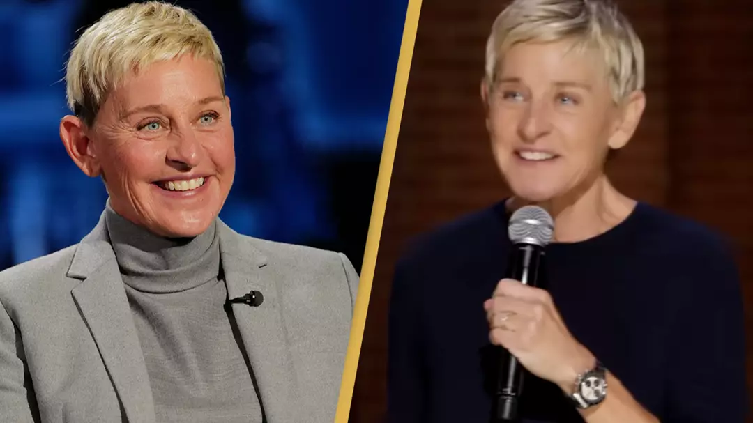 Ellen DeGeneres claimed to have been kicked out of show business