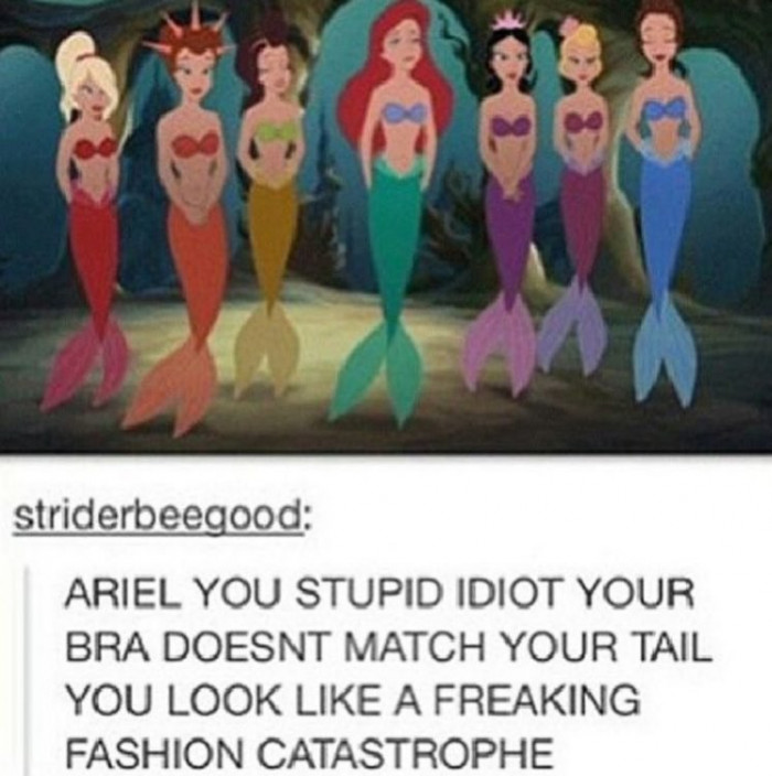 3. Come on, Ariel, really?