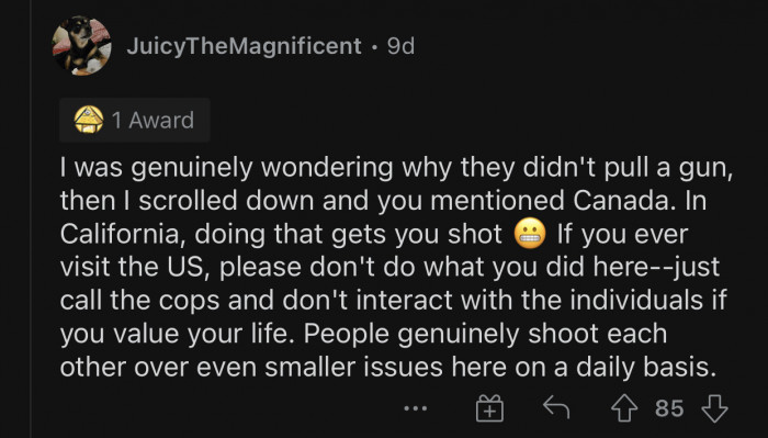 Some people are short-tempered and should not be messed with.