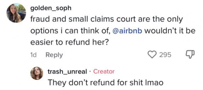 Clearly, they don't offer refunds.