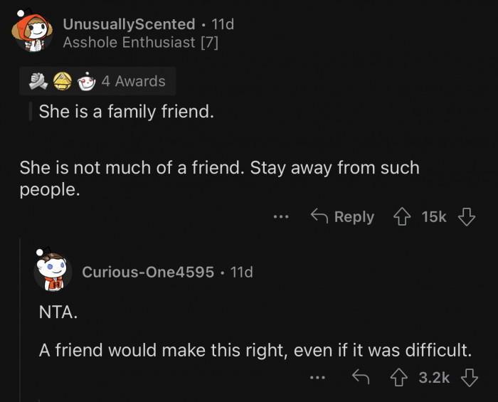 Here's how the Reddit community reacted to u/IronFancy9420's post: