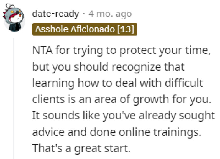 Dealing with difficult clients isn't easy