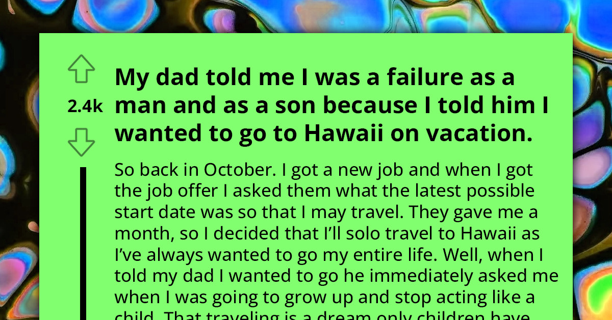 25-Year-Old Son Stands Up to Father Who Expects Him to Buy Him a House as a Sign of Gratitude