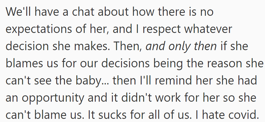 They're also planning to talk with her...