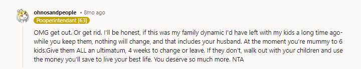 That sounds really peaceful. A clean, cheerful apartment with two fantastic kids!