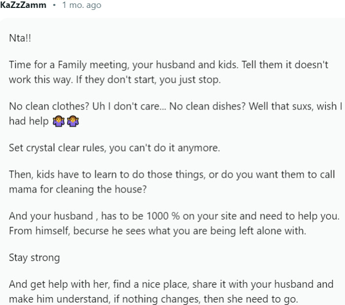 Time for a Family meeting