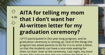 Mom Lashes Out After Daughter Rejects Her AI Written Graduation Letter