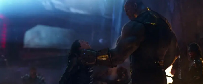 8. Thanos killing Loki in Avengers: Infinity War