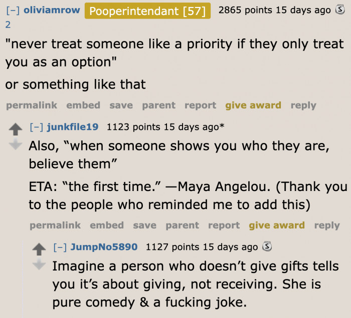 Perhaps it's time to think about this relationship.