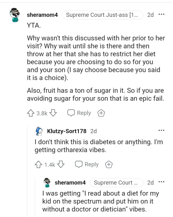 The Reddit thread got a lot of attention as it generated close to a thousand comments in only two days of being posted on the AITA subreddit page