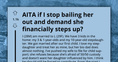 Man Cries Out As He's Tired Of Bailing His Wife While Pushing Her To File For Child Support