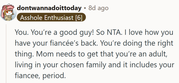 Sometimes the bravest thing you can do for your partner is stand beside them, even when it costs family approval.