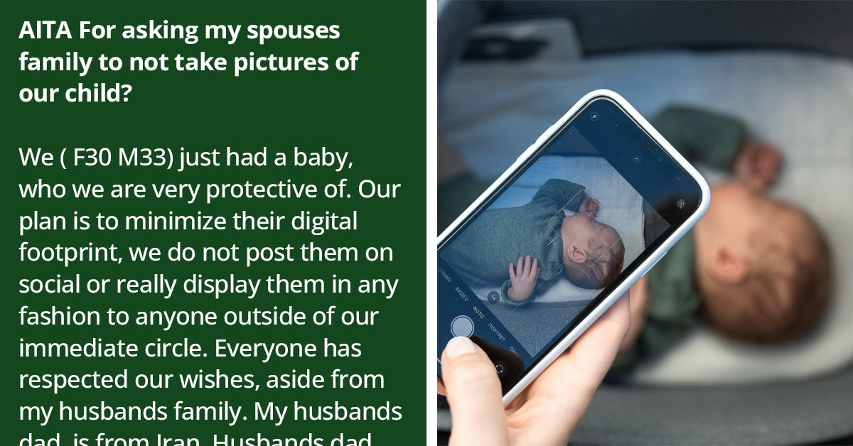 Couple With A Newborn Is Furious Because Family Recorded And Kissed Their Baby Without Their Consent