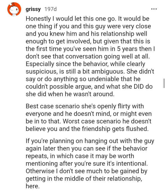 She Didn't Say or Do Anything So Undeniable