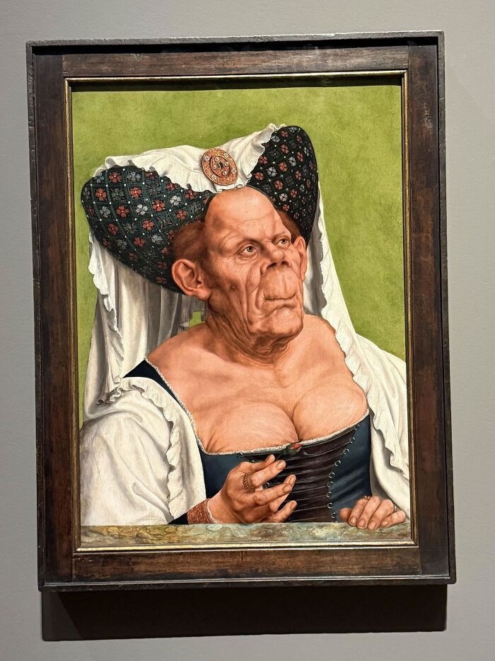 “The Ugly Duchess” By Quentin Matsys, 1513