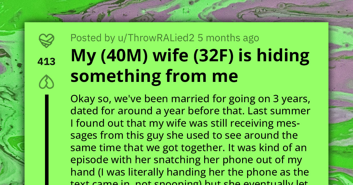 Man Calls Out Wife For Keeping Old Dating Apps On Her Phone, She Refuses To Alow Him To Check Even If That Means Divorce