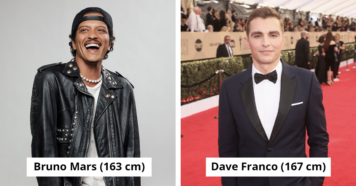 Research Reveals Which Male Stars May Be Shorter Than Advertised