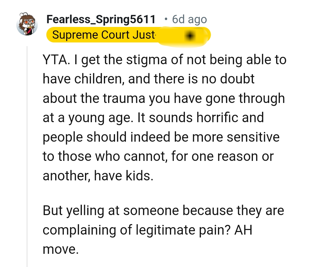 It sounds horrific, and people should indeed be more sensitive