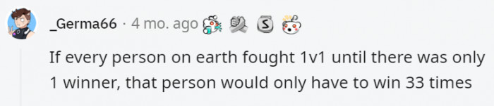 10. How many babies would we have to fight?