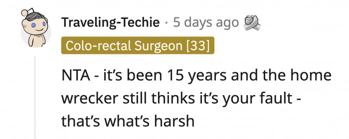 How did she twist this and convince herself she was the victim?