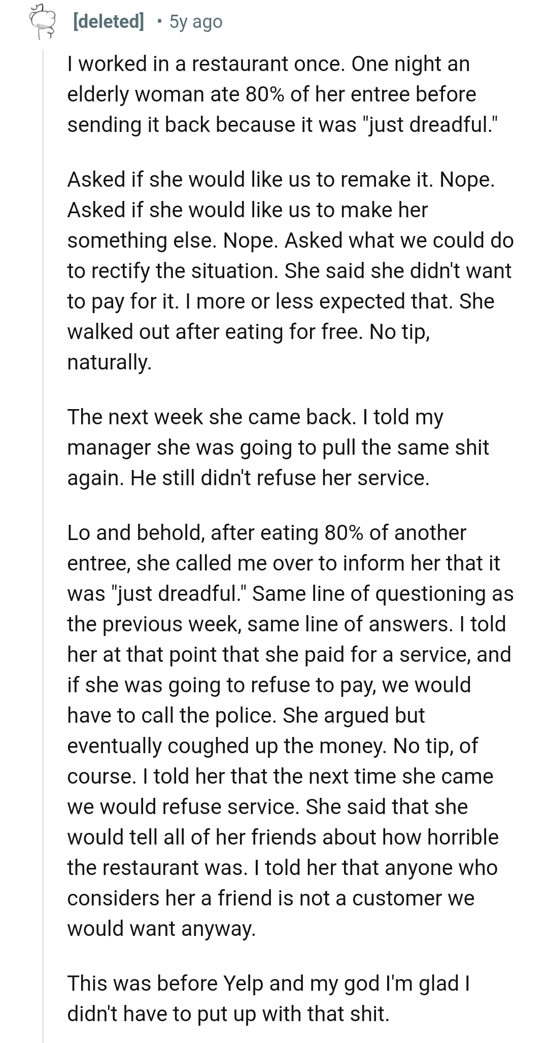 17. This Redditor has a similar story to share