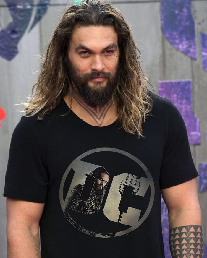 It was clear that Jason Momoa wasn't going anywhere.