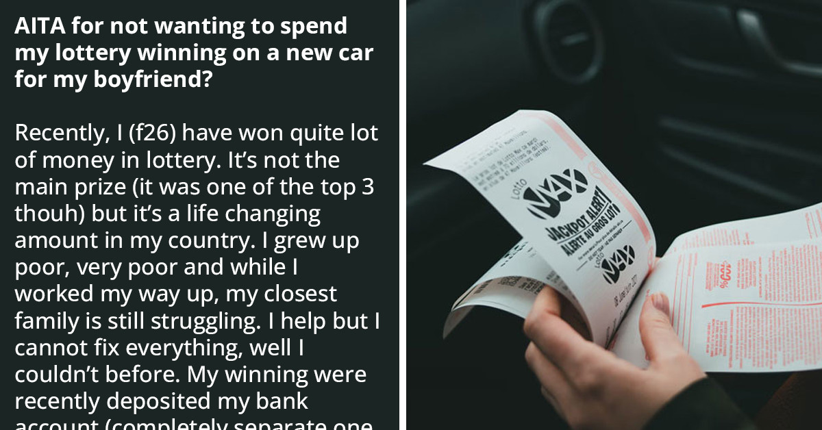 Greedy Boyfriend Devastated As Girlfriend Decides To Keep Her Lottery Winnings Under The Radar Until She Gets Financial Advice