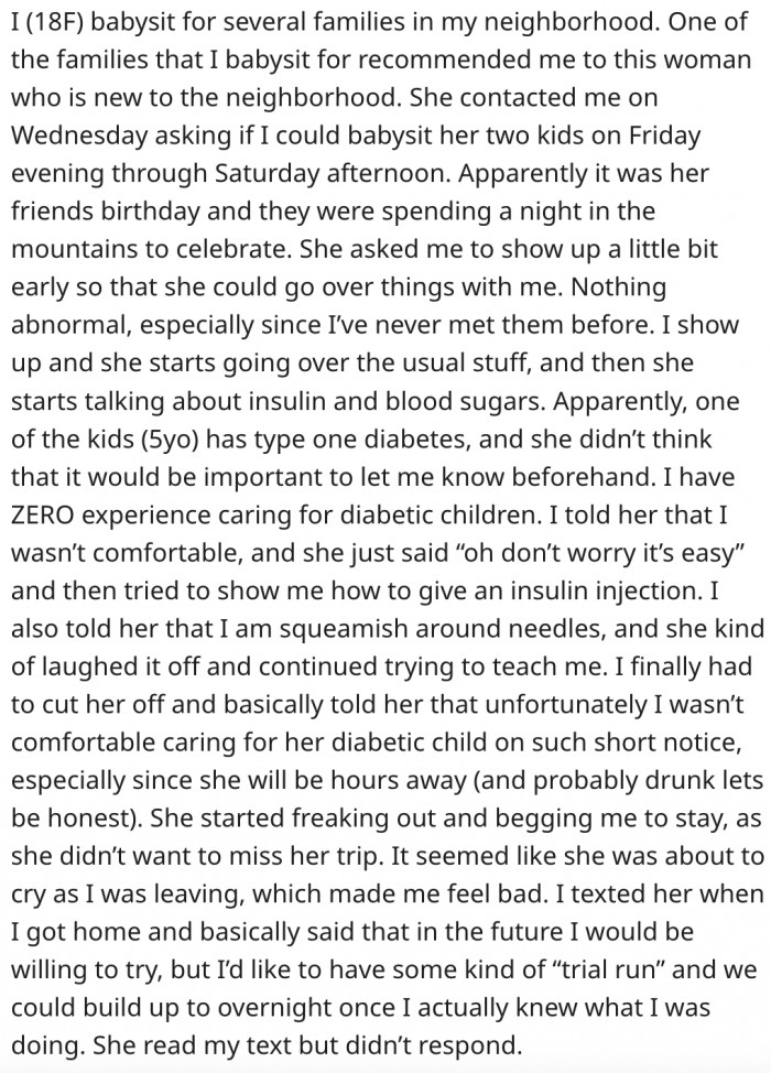 Here's what happened.