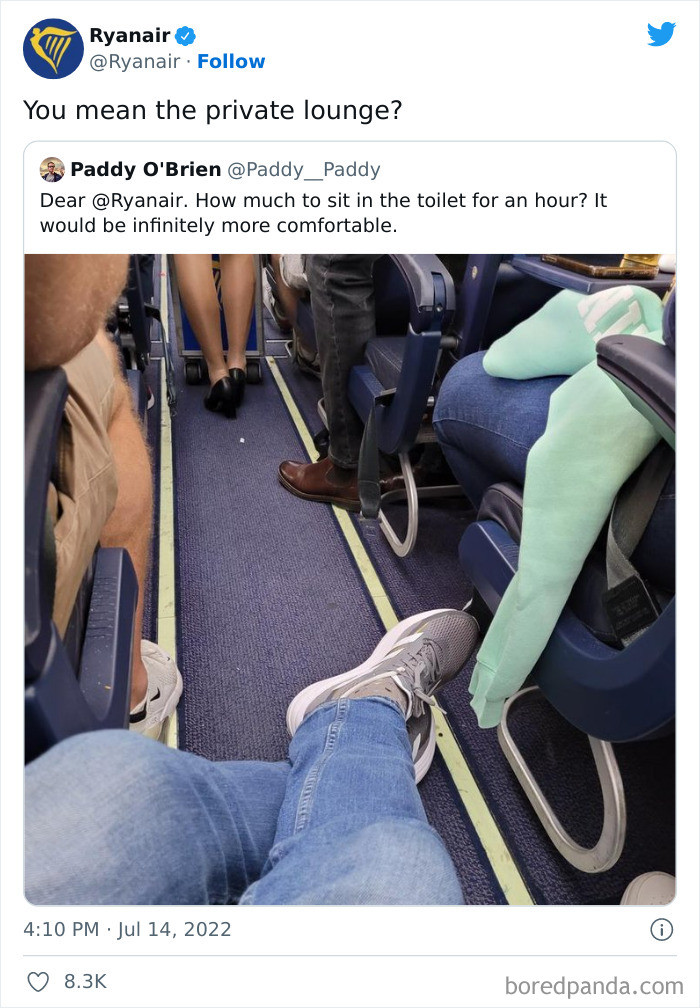 7. The private lounge