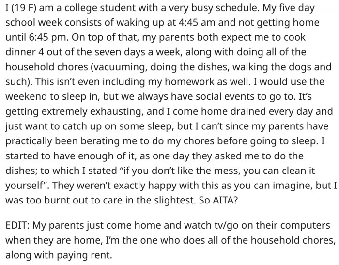 This is exhausting, won't lie.