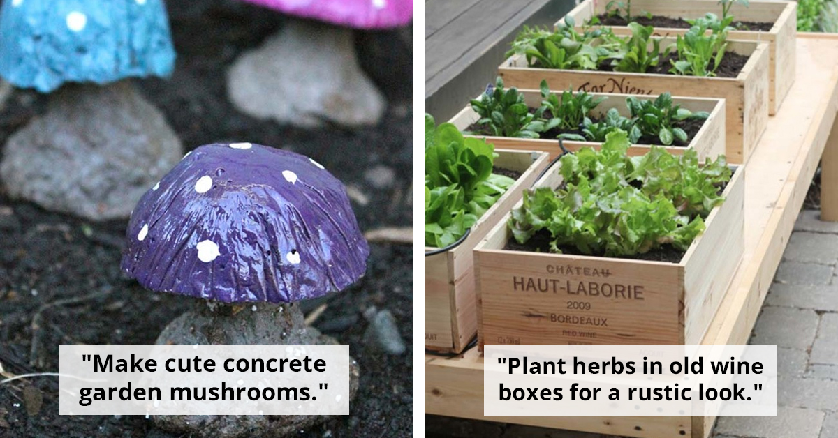 Revamp Your Garden With These 20 DIY Projects For A Stunning Summer Look