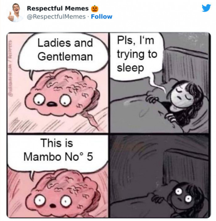 39. 🎶 One, Two, Three, Four, Five 🎶