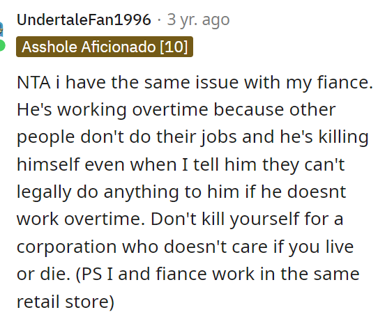 This person articulated it perfectly because it's crucial to take care of yourself and prioritize your needs no matter what.