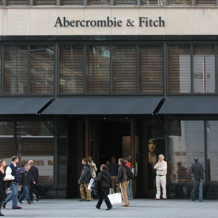 8. Abercrombie and Fitch burn clothes that are damaged even in the slightest way to protect their reputation