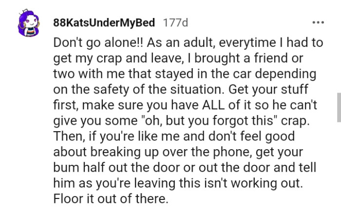 Flooring it out of there