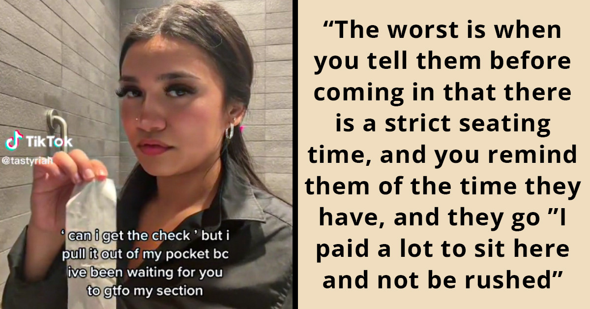 Server Shares Tips For Identifying Signs That They Want You To Leave