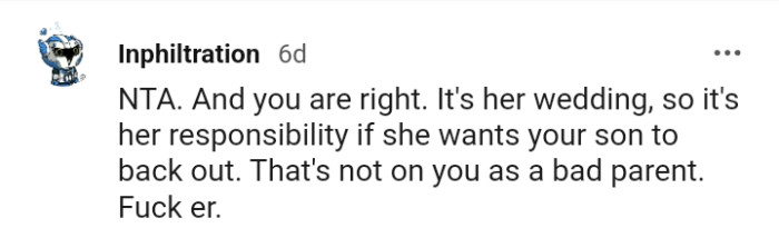 That's not on you as a bad parent