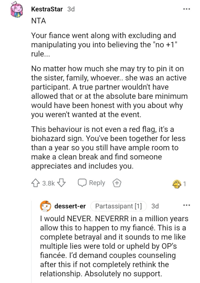 This behavior has gone past the red flag zone