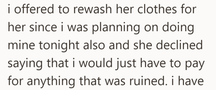 What could have been resolved with a quick rewash turns into a financial demand.