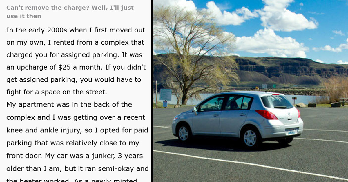 Tenant Beautifully and Maliciously Complies After the Landlord Refused to Cancel the Unused Parking Space Fee, Brings in a Wheeled Container