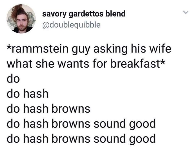 11. Do hash browns sound good to you?