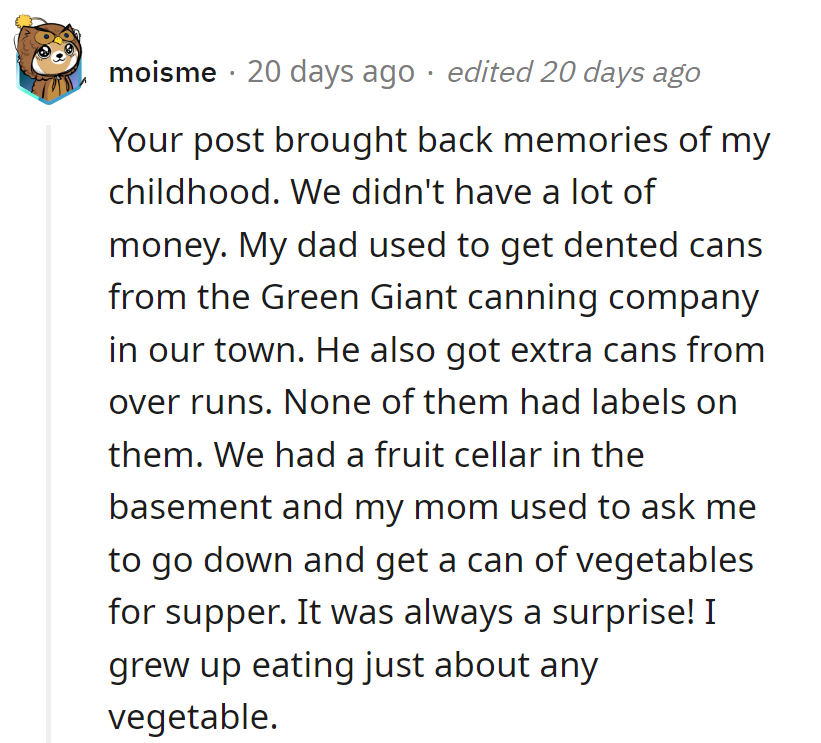 A wholesome story here...