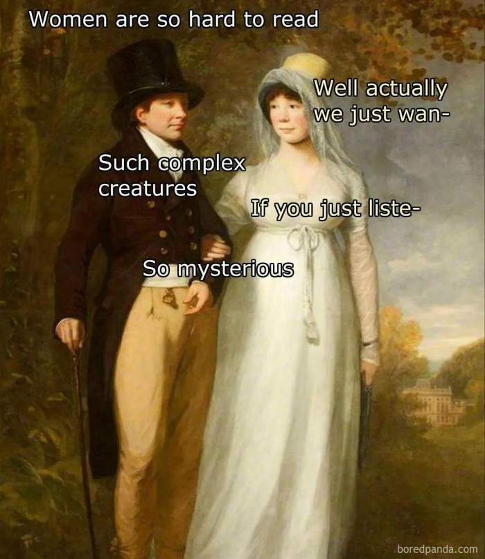 31. They won't just listen