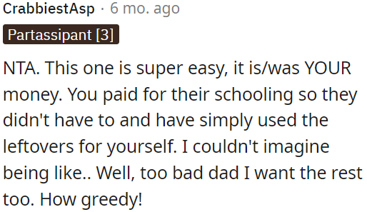 Asking for more seems greedy!