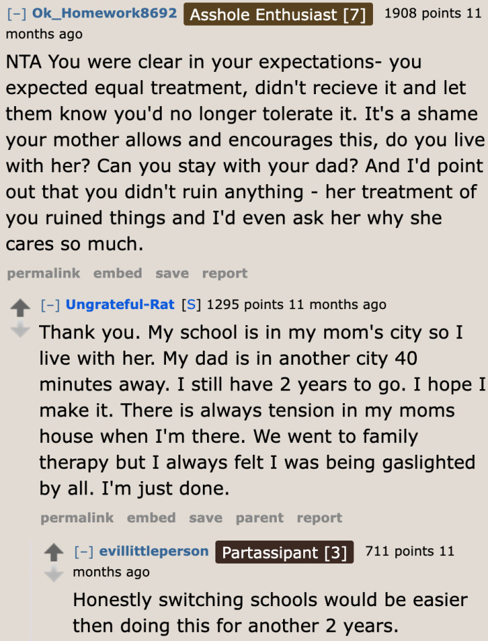 Enduring the situation for two more years might take a toll on the OP's well-being. He might want to consider transferring schools.