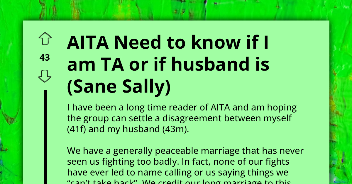 Woman Calls Out Her Husband Online After She Offered Him "Helpful Advice" And He Tagged Her "Sane Sally"