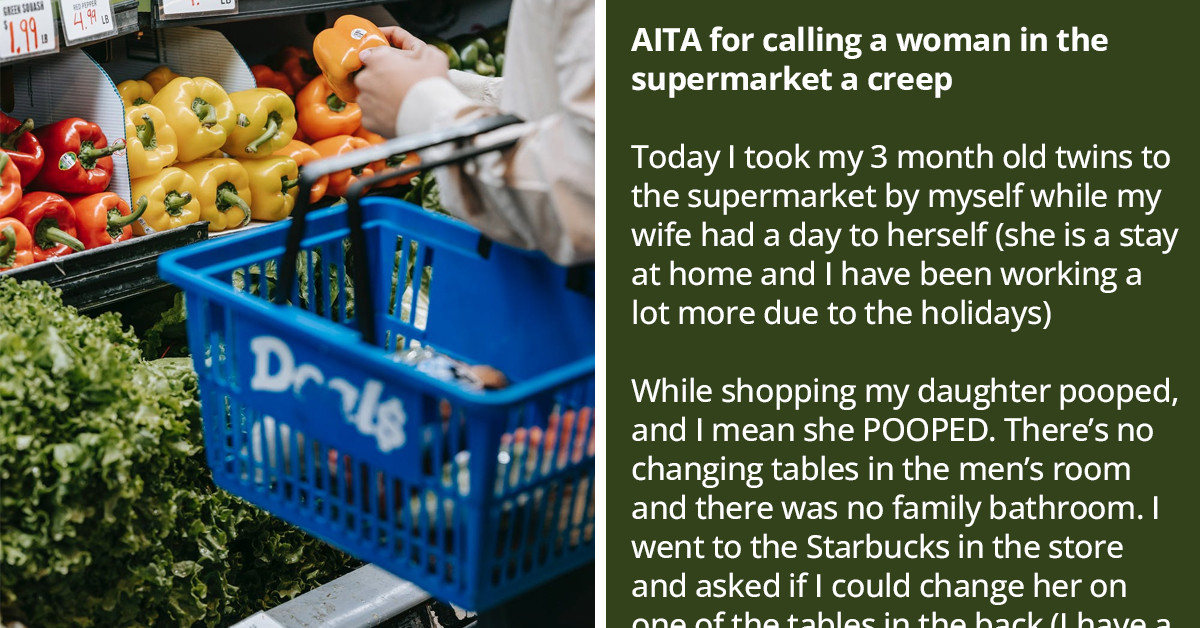 AITA For Calling A Woman In The Supermarket A Creep For "Helping" Me