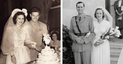 Grainy Images Of 1940s Weddings Still Hit Harder Than Any Modern Filter